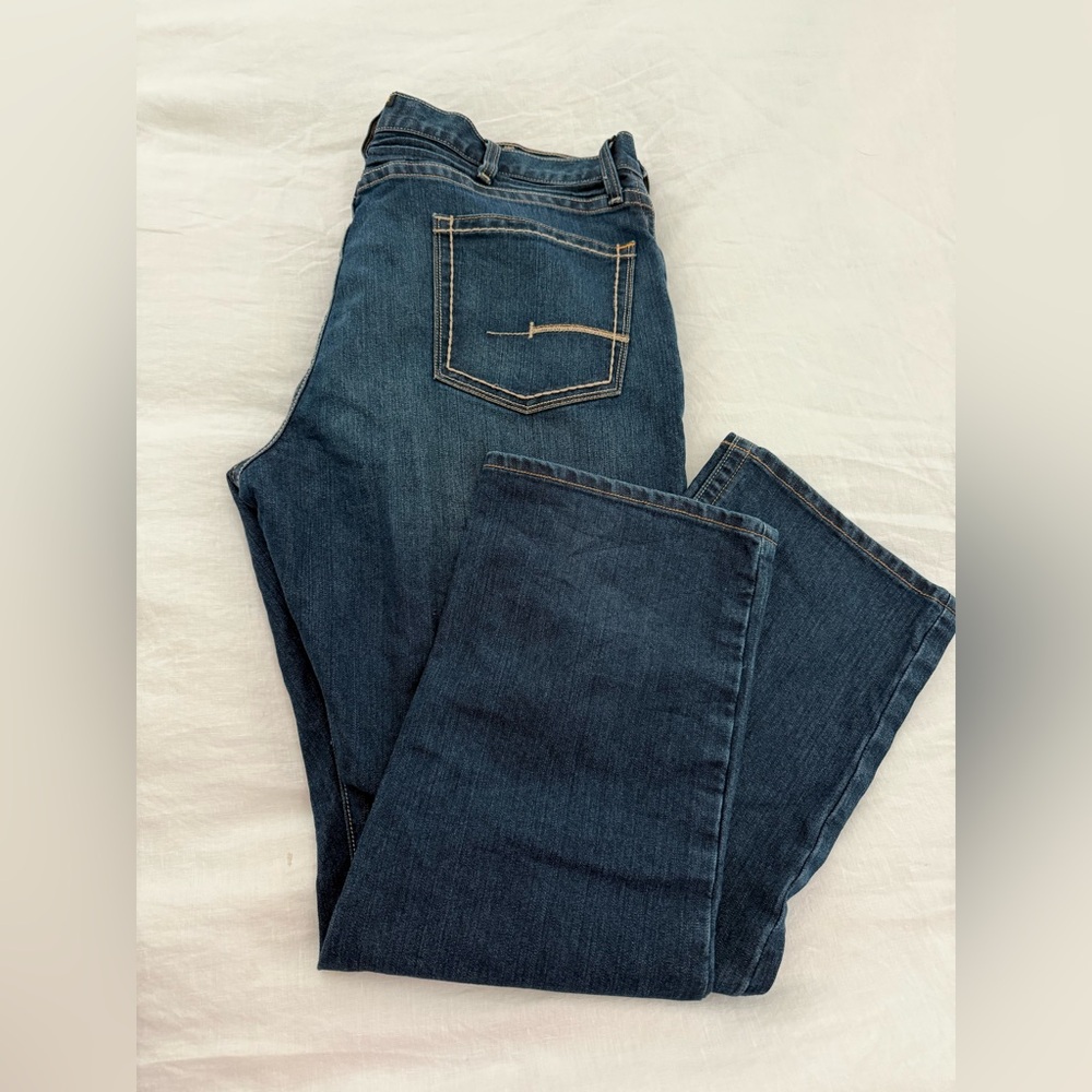 Ariat Men’s Deep Blue Straight Leg Jeans